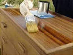 Then we applied the final coal in semi gloss poly. Wood Finishes 101 Diy