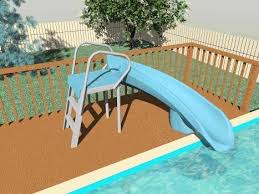 Slide For Above Ground Pools Pool Rutsche Pool Deck Ideen Pool Uber Dem Boden