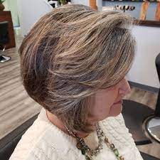 This bob hairstyle is easy to maintain. 21 Modern Layered Bob Haircuts For Women Over 50 To Take Years Off