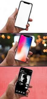Free Iphone X In Hand Mockup Psd Template Texty Cafe Iphone Mockup Free Phone Template Iphone