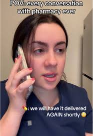 Waiting for Pharmach to Tube My Med