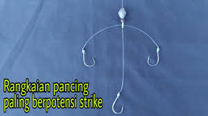 Rangkaian pancing laut dasaran tiga kail dan pemberat slider rangkaian berikut menggunakan tiga kail atau hook khusus laut (dengan tangkai. Rangkaian Pancing Dasaran 3 Kail Paling Berpotensi Strike Youtube
