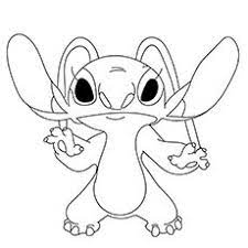Lilo and stitch coloring page. 10 Cute Lilo And Stitch Coloring Pages For Toddlers Stitch Coloring Pages Cartoon Coloring Pages Fairy Coloring Pages