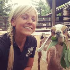 Our first honoree for National Zoo Keeper Week 2019 is Children's Zoo  Keeper Ellie Tighe (pronounced Tie or Thai)! Ellie is a native to  Cincinnati and is beloved by everyone at the