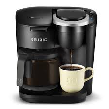 Keurig K Duo Essentials Coffee Maker With Single Serve K Cup Pod And 12 Cup Carafe Brewer Black Walmart Com In 2020 Single Coffee Maker Keurig Coffee Makers Best Coffee Maker
