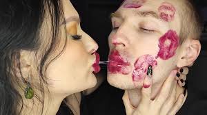 Lipstick kisses fetish - Best adult videos and photos