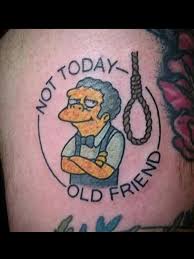Best Simpsons Tattoo Of The Day!