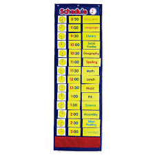 Daily Schedule Pocket Chart