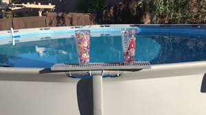 Diy Above Ground Pool Drink Shelf Youtube