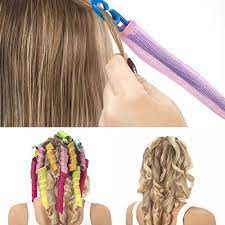 It's about the dark bob cut with curlers. The Magic No Heat Curlers Give You Quick Easy Beautiful Curls Every Time Without Damaging Your Hair Crea No Heat Hairstyles Hair Styles No Heat Hair Curlers