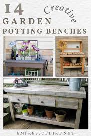 All you have to do is fill it in from there! 14 Creative And Functional Potting Bench Ideas