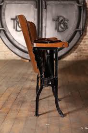 G plan fresco vintage retro stunning dining chairs seats x 4 uk delivery. Vintage Original Wood And Steel Folding Theater Seats Seating Chairs At 1stdibs