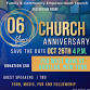 FCEC 6 year church anniversary event image
