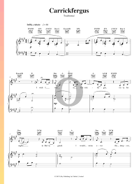 & 161 in the trader joe's plaza 6323 sawmill rd. Carrickfergus Sheet Music Piano Voice Guitar Pdf Download Streaming Oktav