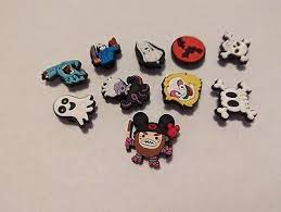 10pc Lot of Scary Character Shoe Charms for Crocs Clogs Beetlejuice Nun  Skulls | eBay