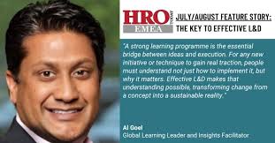 Alok (Al) Goel explains why L&D is essential to preparing for the future of  work in “The Key to Effective L&D.” Read the full story here:  https://lnkd.in/e2Mk3hKB