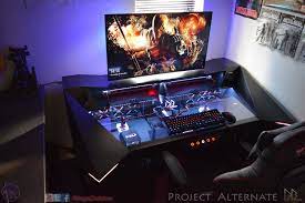 Computer bild zeigt ihnen, wie sie einen. Pc Im Tisch Bauen Mainbord Auf Holz Befestigen Die Hardware Community Fur Pc Spieler Pcgh Extreme