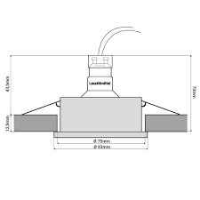 Schwarze aufbauleuchte, deckenstrahler aus aluminium. Rf 2 Led Einbaustrahler Schwenkbar In Alu Geburstet Rund Inkl Gu10 Led 3w Warmweiss 230v