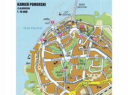 Kamien Pomorski Dziwnow Mapa Truystyczna 1 40 000 7487899719 Oficjalne Archiwum Allegro