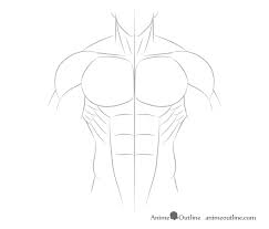 How To Draw Anime Muscular Male Body Step By Step Animeoutline The artist describes the tutorial as a simple guide for drawing naturally muscular men for enjoy a collection of references for character design: how to draw anime muscular male body
