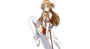 Asuna, asuna kirito sword art online character anime, asuna, cg artwork, manga, fictional character png. Anime Girls Sword Art Online Yuuki Asuna Studio Shot White Background Hd Wallpaper Sword Art Online Asuna Sword Art