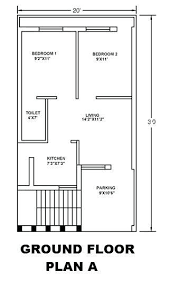 Semi Detached House Interior Design Plans Zambia Modern Plan Malaysia Two Bedroom The Worlds Catalog Ide In 2020 20x30 House Plans 20x40 House Plans Indian House Plans