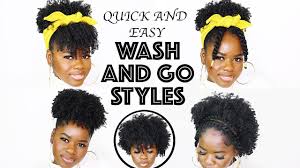 And when worn with a subtle deep auburn shade—like on. Wash And Go Hairstyles 2020 Short 4b Natural Hair Youtube