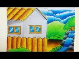 Cara gambar pemandangan yang bagus, asri dan mudah dilakukan menggambar merupakan salah satu hobi yang banyak disukai orang. 70 Gambar Pemandangan Alam Yang Indah Dan Mudah Terlengkap Koleksi Gambar Keren