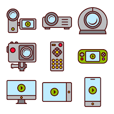 Devices clipart is a handpicked free hd png images. Video Recording And Screens Devices 687641 Download Free Vectors Clipart Graphics Vector Art