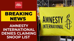 Search only for amnestie international Snoopgate Showdown Amnesty International Denies Claiming Nso Pegasus Snoop List Breaking News Youtube