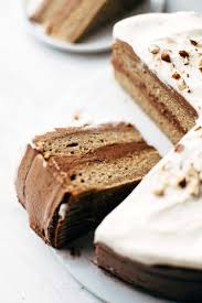 Easy Banana Cake With Nutella Frosting Made In Just 20 Minutes Intense Banana Flavor Chocolate Banana Muffins Recipe Chocolate Banana Muffins Nutella Frosting