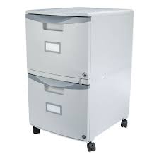Officemax file cabinet 2 drawer. Two Drawer Mobile Filing Cabinet By Storex Stx61310b01c Ontimesupplies Com