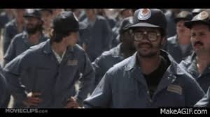 Michael keaton, gedde watanabe, george wendt and others. Gung Ho 4 10 Movie Clip Morning Exercises 1986 Hd On Make A Gif