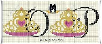 Gráficos ponto cruz infantil, gráficos ponto cruz monogramas. Pin De Bianka Ruiz Em Letras En Punto X Monogramas Em Ponto Cruz Coroas Em Ponto Cruz Letras Em Ponto Cruz