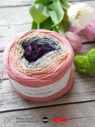 Cut yarn leaving a tail to weave in later. Lace Knit Shawl By Valentinasknits With Only One Ball Of Silk Degrade