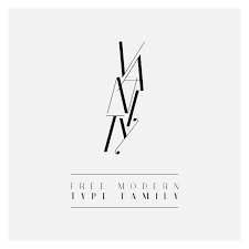 It's a mix between a classic serif and a futuristic sans serif. Vanity Free Modern Type Family On Behance