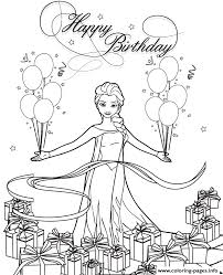 Sign up today and be the first to get notified on our new coloring pages. Snow Queen Elsa With Balloons And Gifts Colouring Page Coloring Pages Printable