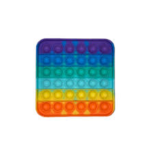 Pop It Fidget Toy Known From Tiktok Square Rainbow Geeektech Com
