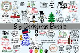 Download Big Christmas Bundle Over 50 Svg Designs Graphic By Missseasonsvinylcuts Creative Fabrica SVG Cut Files