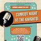 Comedy Night at the Knights! event image