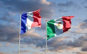 The french intervention in mexico started in december 1861. Premium Photo Flags Of France And Mexico 3d Artwork