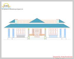 This category is uncommonly prescribed for the individuals who are having a little land and need to utilize an all of territory in a legitimate and inventive way. Single Floor House Plan And Elevation 1390 Sq Ft Kerala Home Design And Floor Plans 8000 Houses
