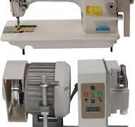 Máquina de coser industrial de puntada recta, velocidad ajustable de 500 W  y distancia de puntadas con función de costura inversa, máquina de coser de  ...