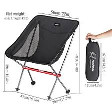 naturehike ultralight portable folding chair camping hiking fishing foldable comfortable moon chair with backrest moon chair folding chair camping chair