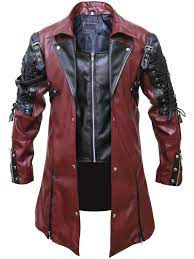 Gothic Fashion For Many People Who Take Pleasure In Putting On Gothic Style Fashion Clothing And Accessories I Steampunk Jacket Leather Jacket Men Gothic Men