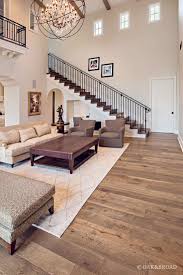 Custom Wide Plank Hardwood Floor By Oak Broad In Living Room Of Arizona Home Wooden Floors Living Room Living Room Hardwood Floors Farm House Living Room