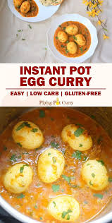 Egg Curry In Instant Pot Video Curry Recipes Indian Food Recipes Vegetarian Indian Veg Recipes
