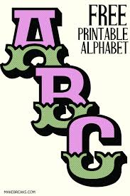 Using crayons or pencil colors helps as. Ornate Free Printable Numbers Make Breaks Free Printable Letters Lettering Alphabet Free Printables