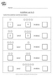 Free Addition Worksheet Suitable For Kindergarten Or Grade 1 Level Un Preschool Math Printables Kindergarten Math Worksheets Kindergarten Math Worksheets Free