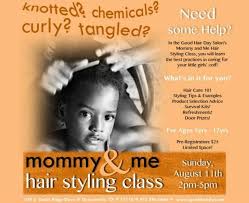Mommy And Me Hair Styling Class My Hair Hair Styles Mommy And Me